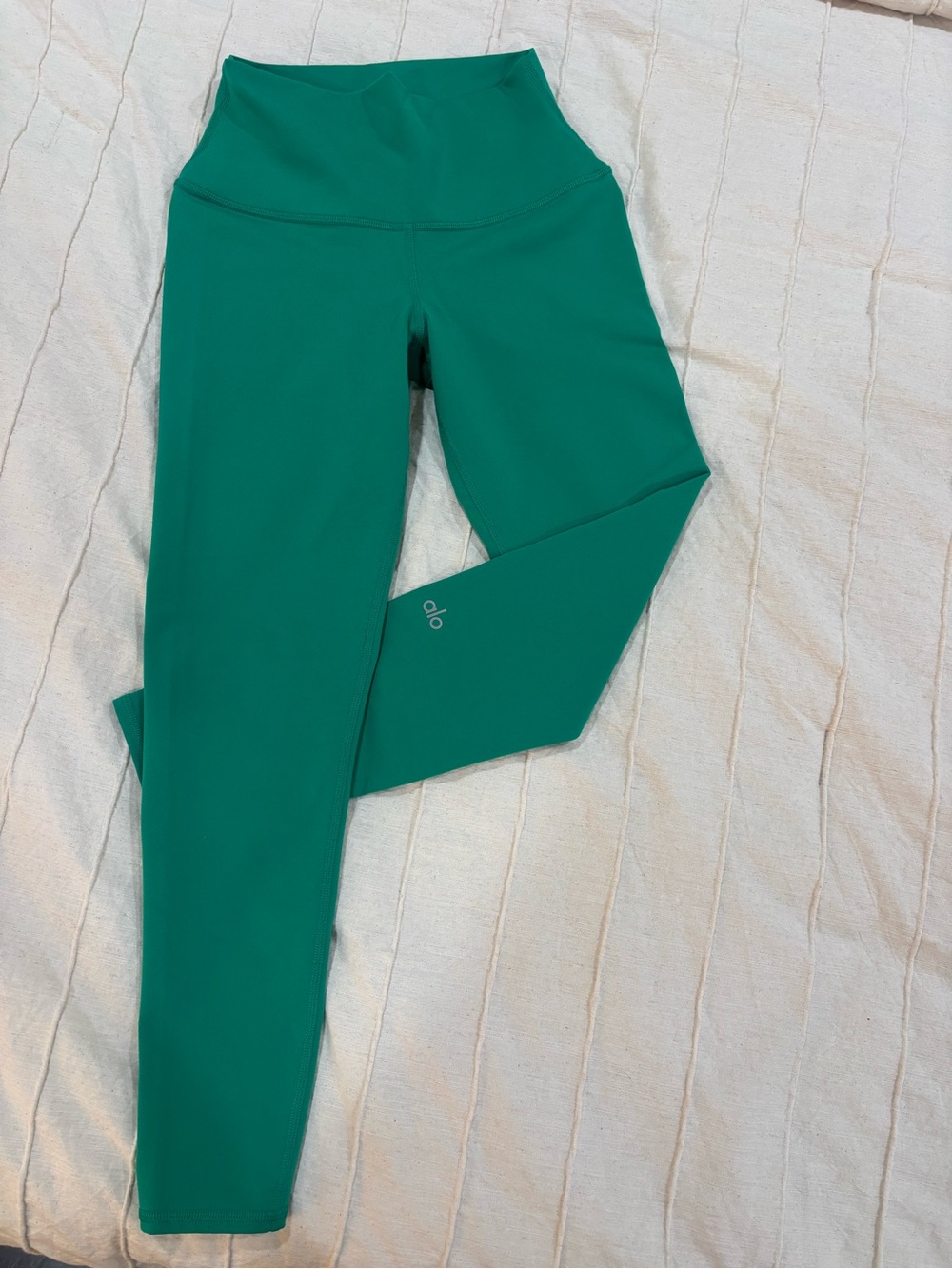 ALO Yoga Kids Leggings in Emerald Green